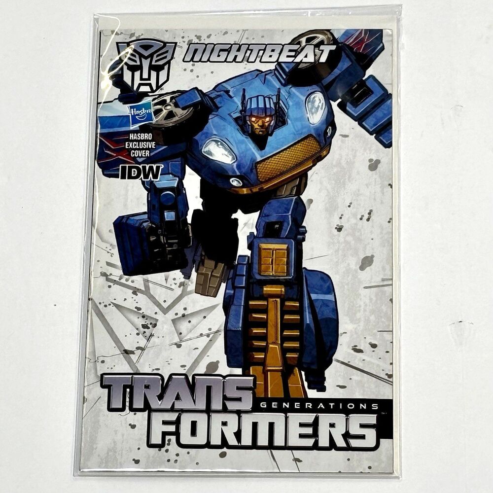 Transformers Generations Nightbeat IDW Comic Book Hasbro Exclusive